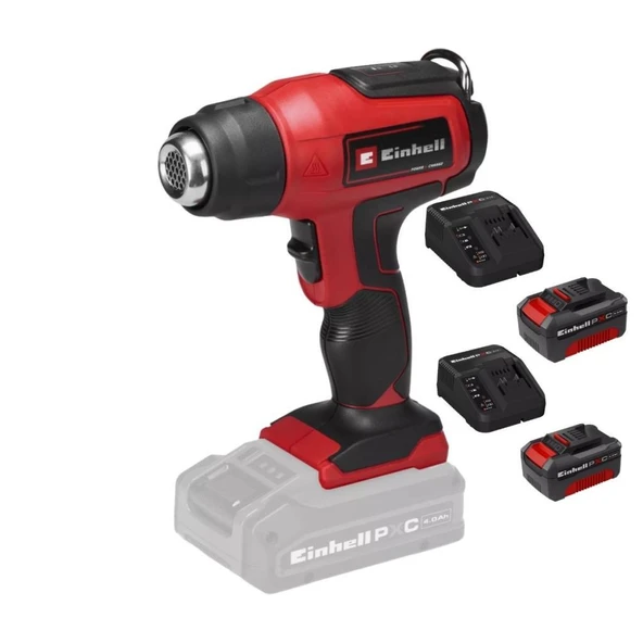 Einhell TE-HA 18 Li Akülü Sıcak Hava Tabancası 2x4 Amper 4520500 ürün görseli 1