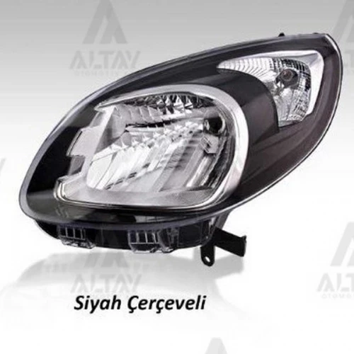 Renault Kangoo (2013 Yılında Çıkan Kasa) Far Siyah Çerçeveli Manuel Sağ (Oem No:260103948R) ürün görseli 1