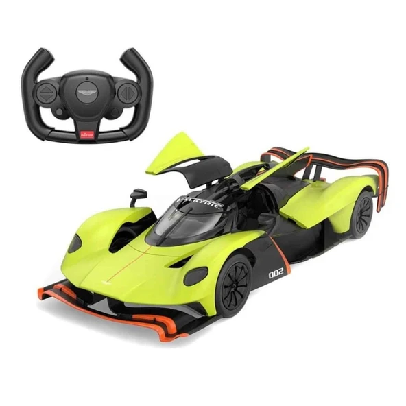 92100 Kumandalı Işıklı Aston Martin Valkyrie Amr Pro 1:14 - Açık Yeşil ürün görseli 1