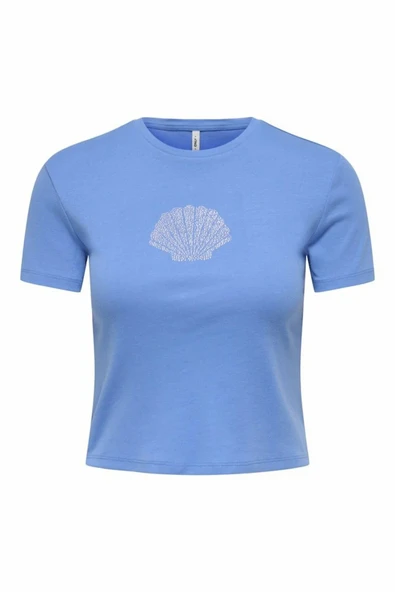 Only Kıra Crop Kadın Tişört 15346419 ürün görseli 1