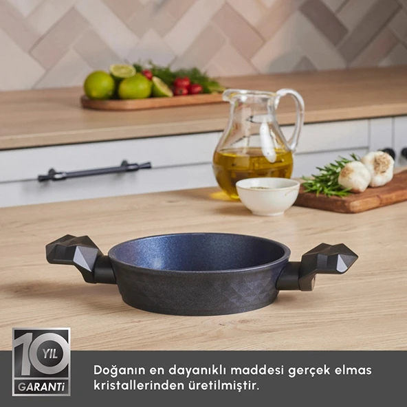 Karaca Biodiamond Antibakteriyel Kulp Sahan 18 Cm - Resim 6