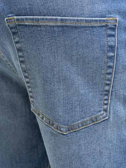 Jack Jones Rıck Regular Fit Erkek Jean Şort 12290839 - Resim 8