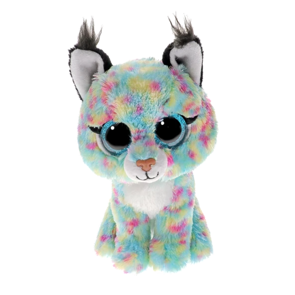 TY Beanie Babies Mavi Vaşak Lynx 20 cm. ürün görseli 1