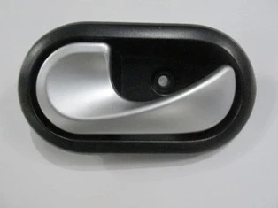 Renault Megane 2 2003-2009 Arka Kapı İç Açma Kolu Sol Siyah Elceği Gümüş Gri (Oem No: 8200174075) ürün görseli 1