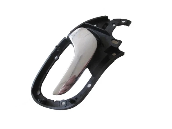Seat Toledo 1999-2005 Ön Kapı İç Açma Kolu Sağ Siyah (Elceği Nikelajlı) (Euro Body) (Oem No:1M0837114) ürün görseli 1
