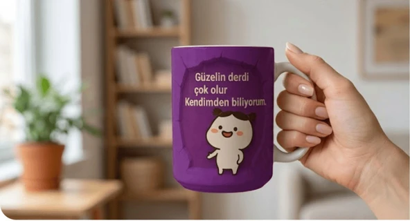 3 Boyutlu Görsel Baskılı Kupa Bardak — Modern ve Etkili Bir Tasarım ☕ ürün görseli 1