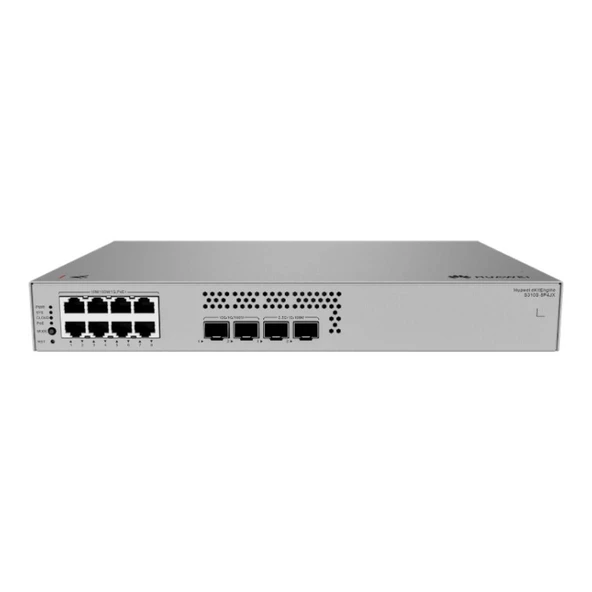Anahtar Huawei S310S-8P4JX 8 bağlantı noktası GE PoE+, 2 bağlantı noktası 10GE SFP+ ürün görseli 1