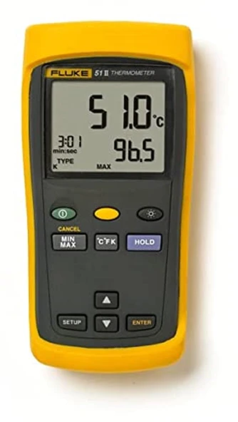 Fluke 51-2 60&50HZ termometre ürün görseli 1
