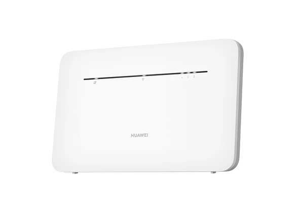 Huawei 4G+ 4G Wi-Fi LTE Kat. 7 hotspot hücresel yönlendirici, 300 Mbps'ye kadar indirme hızı, AC1300 çift bantlı WiFi, 4 Gigabit Ethernet bağlantı noktası, beyaz, otomatik seçim ve ışın oluşturma ürün görseli 1