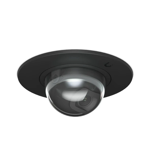 Ubiquiti W128986567 Gömme Spot Işığı için Dome Kamera Montaj Aksesuarı (Gömme Duvar veya Tavan Montajı için Aksesuar) Siyah ürün görseli 1