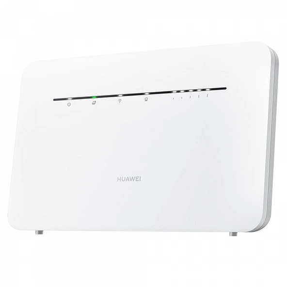 Huawei B535-235 4G LTE Yönlendirici 3Pro (Cat.7, 300 Mbit/s'ye kadar (indirme), 100 Mbit/s (yükleme), WiFi 300 Mb/sn(2,4 GHz)+867 Mb/sn(5 GHz), 4x Gigabit LAN) Beyaz ürün görseli 1