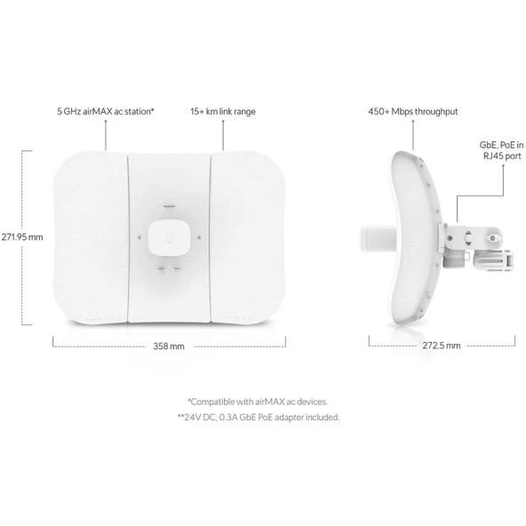 UbiQuiti LBE-5AC-GEN2-5 - Resim 5