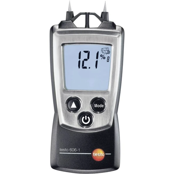 Testo 606-1 nem ölçer LCD arkadan aydınlatmalı beton ve sıva için %50 bağıl nem ürün görseli 1