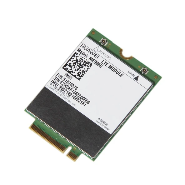 Kilitsiz Huawei LTE Modülü ME906E 3G 4G WLAN DC-HSPA + HSPA + WCDMA Penta-band EDGE GSM GPRS NGFF Kartı ürün görseli 1
