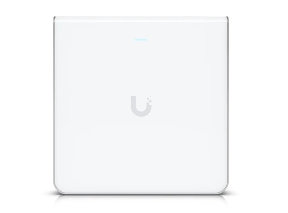 Ubiquiti U6 Kurumsal Duvar İçi WiFi 6E Erişim Noktası, 10 uzamsal akış, 4 bağlantı noktalı anahtar, PoE++ ürün görseli 1