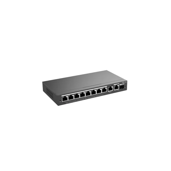 Ruijie Reyee 10 Bağlantı Noktalı Akıllı Gigabit PoE Anahtarı RG-ES210GS-P ürün görseli 1