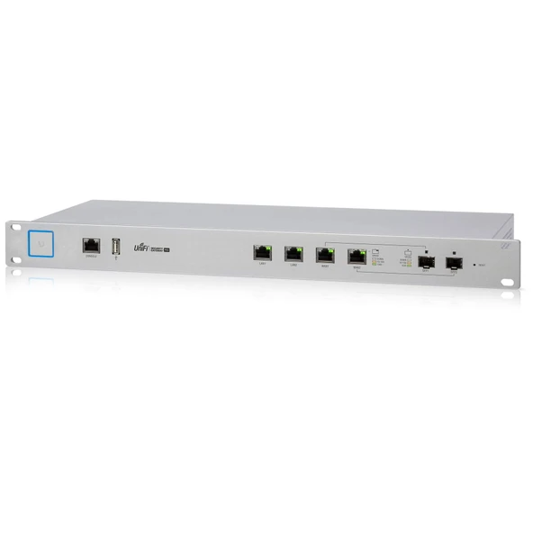 UbiQuiti Ağ Geçidi RJ-45 seri bağlantı noktası 2 x 10/100/1000 bağlantı noktası 2 x RJ-45/SFP 2 GB DDR3 RAM 40W ürün görseli 1