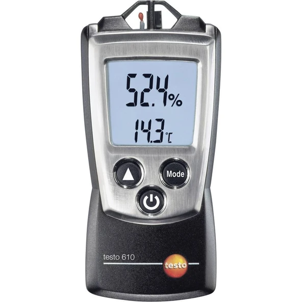 testo - 610 - 0560 0610 - Havanın nemini ve sıcaklığını ölçmek için termohigrometre ürün görseli 1