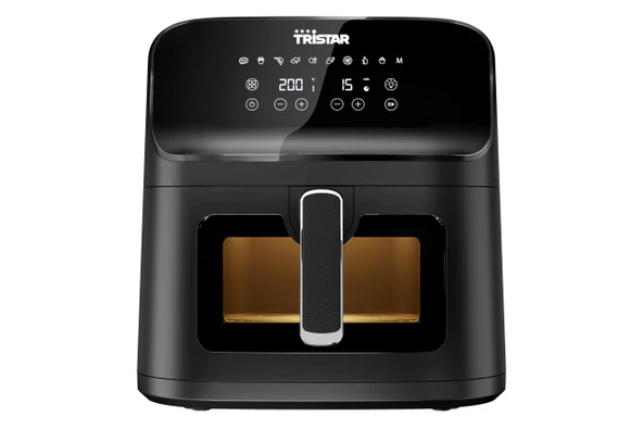 Gözlem pencereli Tristar sıcak hava fritözü - 10 pişirme programı - yapışmaz kaplama - aşırı ısınma koruması - 7,5 L - 1700 W - FR-9039 ürün görseli 1