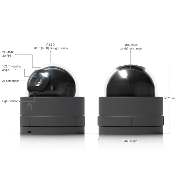 UbiQuiti UVC-G5-DOME-ULTRA-B - Resim 7