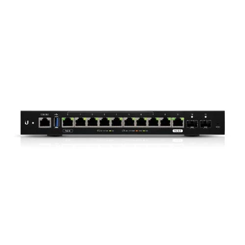 Ubiquiti ER-12 - EdgeRouter 12, PoE geçişi ve 2 SFP bağlantı noktasına sahip 10 bağlantı noktalı gigabit yönlendirici ürün görseli 1