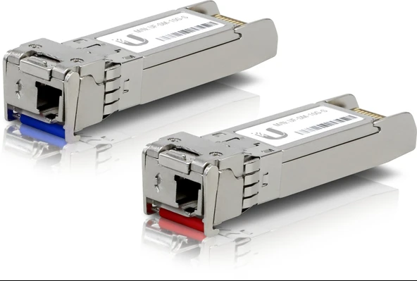 Ubiquiti U Fiber, Tek Modlu Modüller, 10G, BiDi, 2'li Paket ürün görseli 1