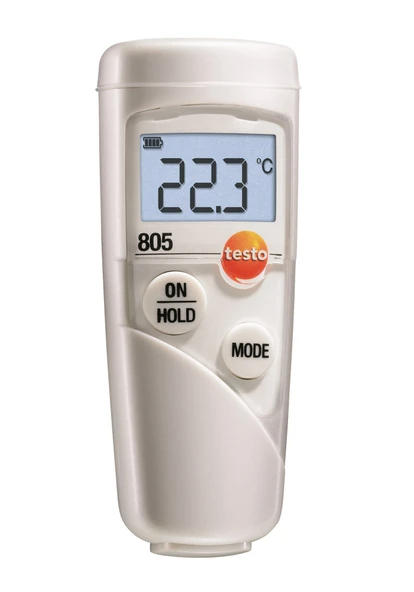 testo - 805 - 0560 8051 - Yüzey sıcaklıklarının temassız ölçümü için kızılötesi termometre ürün görseli 1