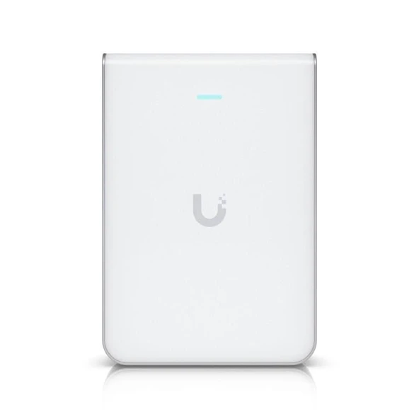 Ubiquiti U7 Pro Wall 5700 Mbps, beyaz Ethernet bağlantısı, port gücünü (PoE) destekler ürün görseli 1