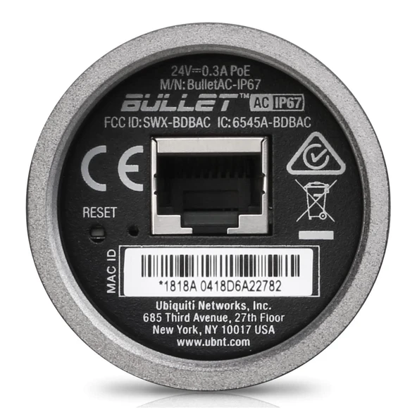 UbiQuiti BULLETAC-IP67 - Resim 5