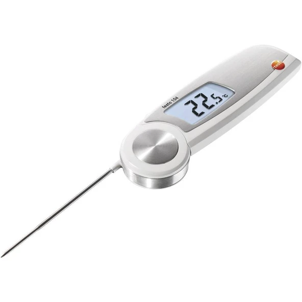 Testo sıcaklık sensörü, 104, ölçüm probu, +250°C'ye kadar ±0,5 °C maks, ölçüm elemanı tipi yerleştirme ürün görseli 1
