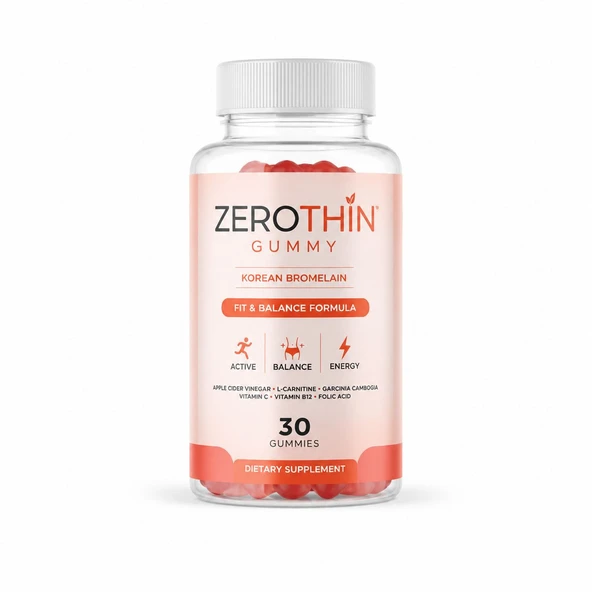 Zerothin Gummy L-carnitin 30 Adet ürün görseli 1