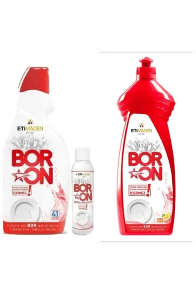 Jel Bulaşık Makinesi Deterjanı 820 ML+ Doğal Parlatıcı + 1 Adet Elde Yıkama Deterjanı 650 ML ürün görseli 1