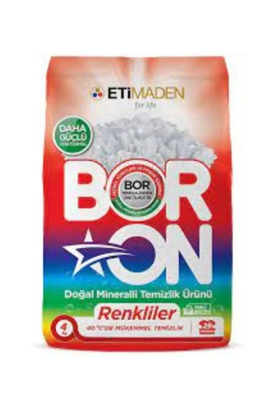 Toz Çamaşır Deterjanı 4 Kg Doğal Mineralli Renkliler Için 26 Yıkama ürün görseli 1