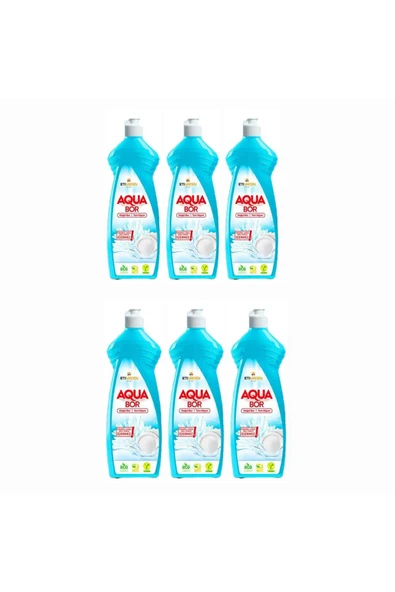 DOĞAL MİNERALLİ ELDE YIKAMA BULAŞIK DETERJANI 6*650 ML ürün görseli 1