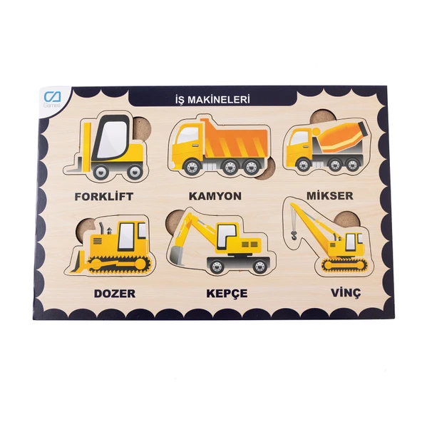 Ahşap İş Makineleri Eğitici Set ürün görseli 1