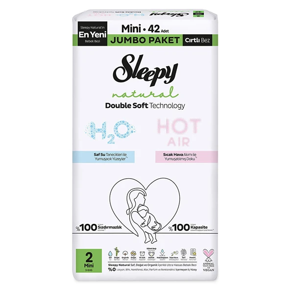 Natural Double Soft 2 Beden 42 Adet (3 ADET) ürün görseli 1