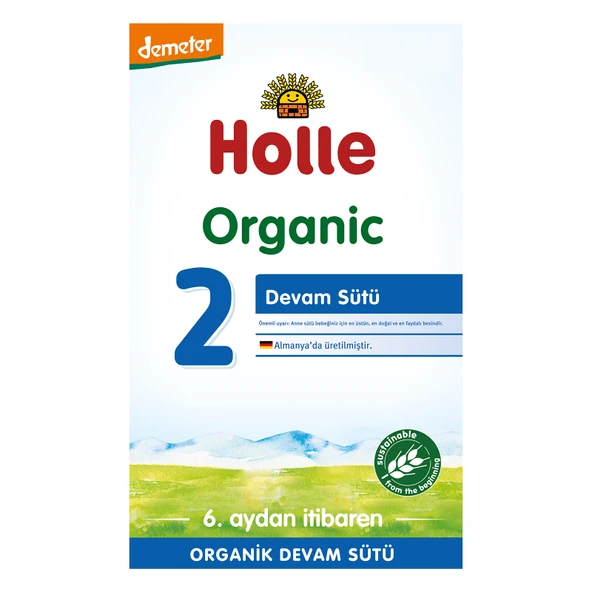 Organik 2 Bebek Devam Sütü 600 gr +6 Ay ürün görseli 1