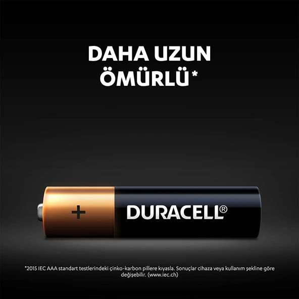 Alkalin AAA İnce Kalem Pil 4 Adet (2 ADET) - Resim 3