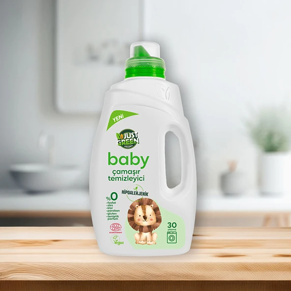 Just Green Çamaşır Temizleyici 1500 ml (4 ADET) ürün görseli 1