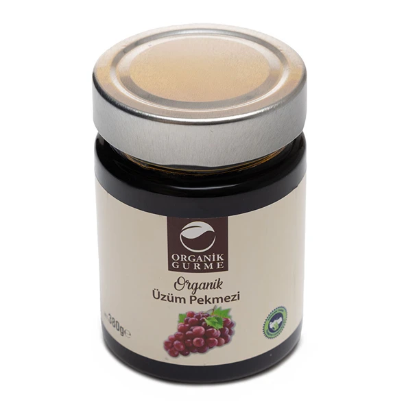 ORGANİK ÜZÜM PEKMEZİ  380 GR (5 ADET) ürün görseli 1