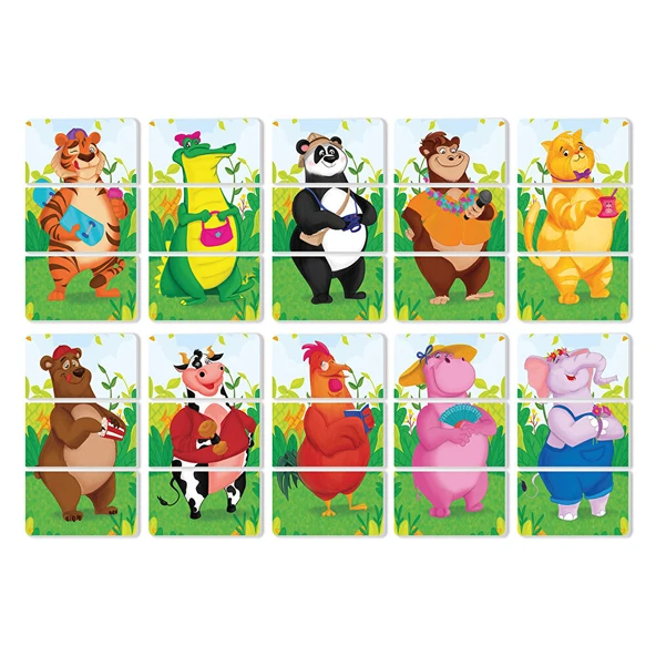 2+ Yaş Magnet Puzzle (4 ADET) - Resim 2