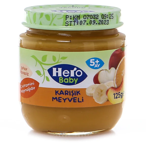 Karışık Meyveli Kavanoz Mama 125 gr ürün görseli 1