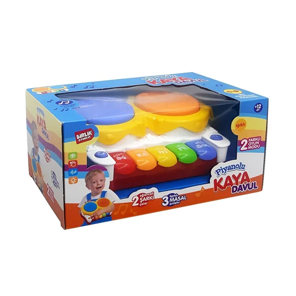 Piyanolu İkili Davul (4 ADET) - Resim 2