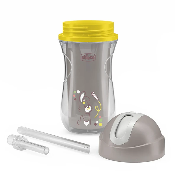 Isı Yalıtımlı Pipetli Su Matarası 14+ Ay 266 ml Unisex (4 ADET) ürün görseli 1