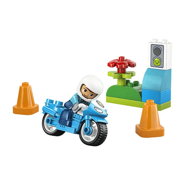 Kasabası Mavi Polis Motosikleti 10471 (5 ADET) ürün görseli 1