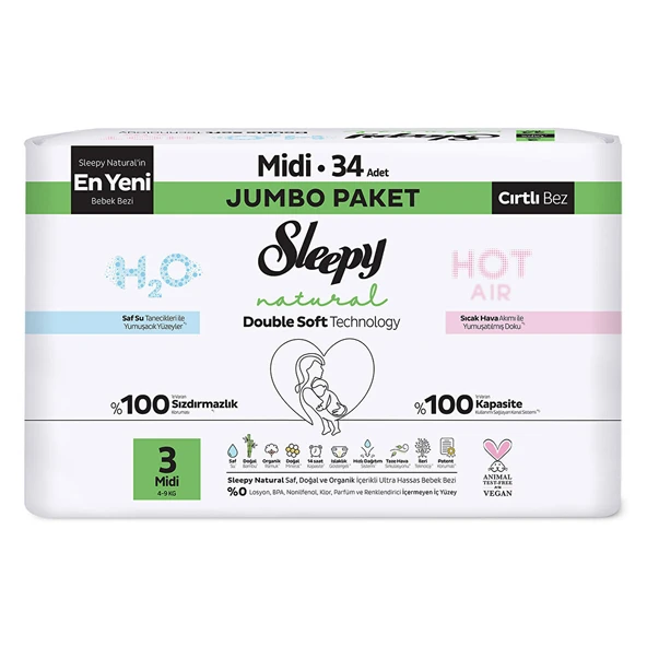 Natural Double Soft 3 Beden 34 Adet (5 ADET) ürün görseli 1
