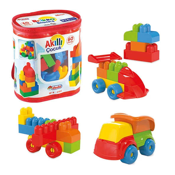 Dede Akıllı Çocuk Lego Seti 60 Parça (5 ADET) ürün görseli 1