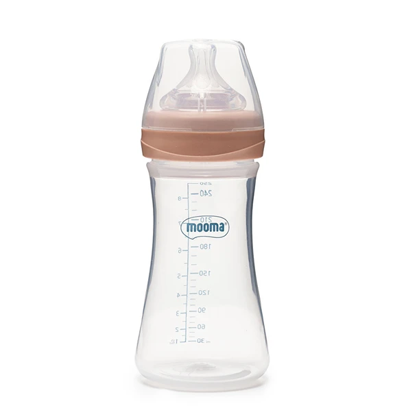 Kindy Biberon 150 ml 0-6 Ay Yavaş Akış Gül Kurusu (5 ADET) ürün görseli 1