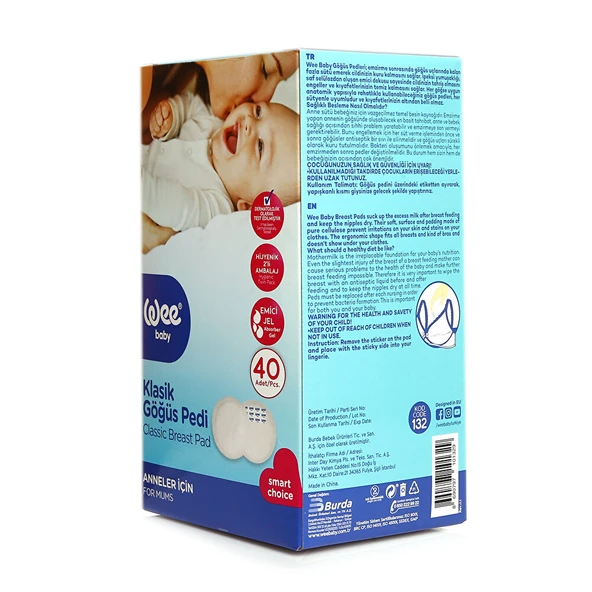 Klasik Göğüs Pedi 40 Adet (2 ADET) - Resim 3