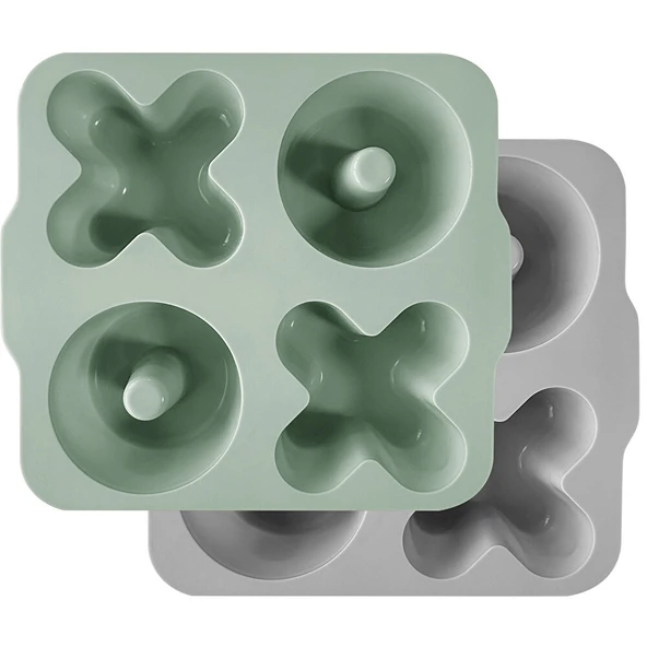 XOXO Muffin Kalıbı River Green Powder Grey (3 ADET) ürün görseli 1